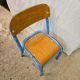 Child chair. Kindergarten chair. School chair. 1960.