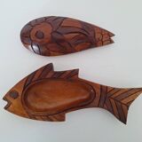 Wooden fish box
