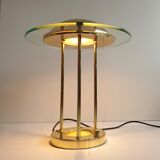 Vintage Brass 'Saturn' desk lamp by R. Sonneman for George Kovacs, c.1980