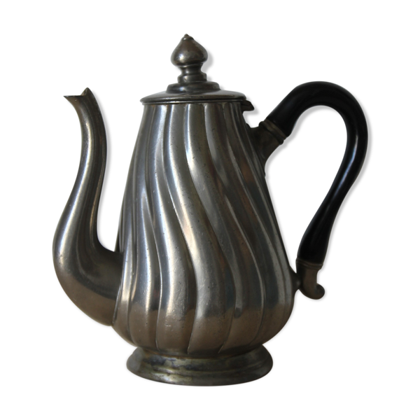 Chocolatière en étain