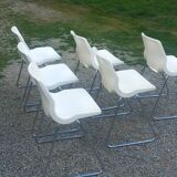 Set de 6 chaises design Svante Schöblom Overman éditeur 1970 Sweden