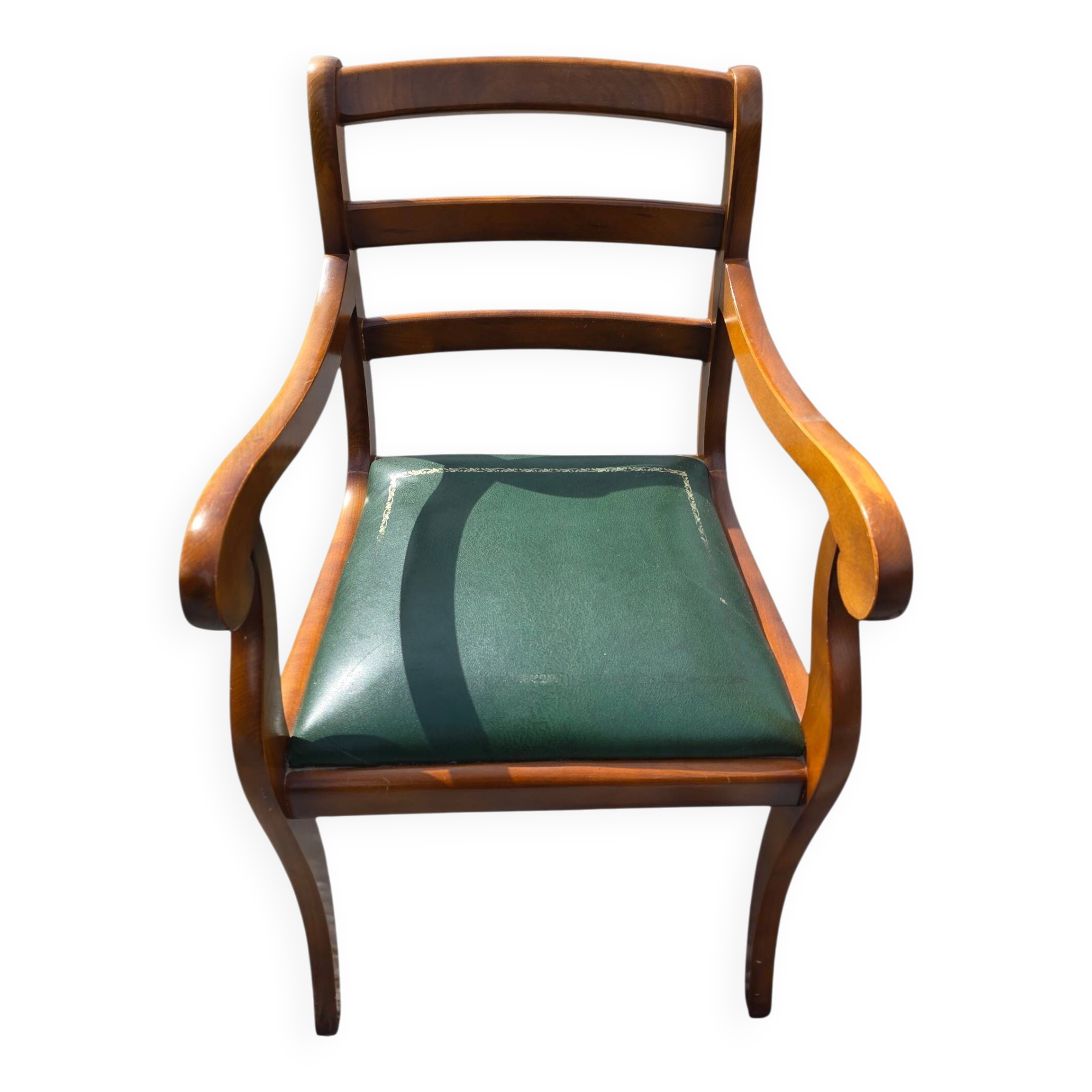 Office chair in solid cherry wood