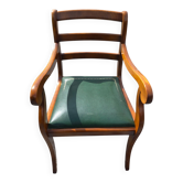Office chair in solid cherry wood