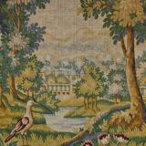 Vintage French Aubusson Tapestry from Robert Four dated 1977