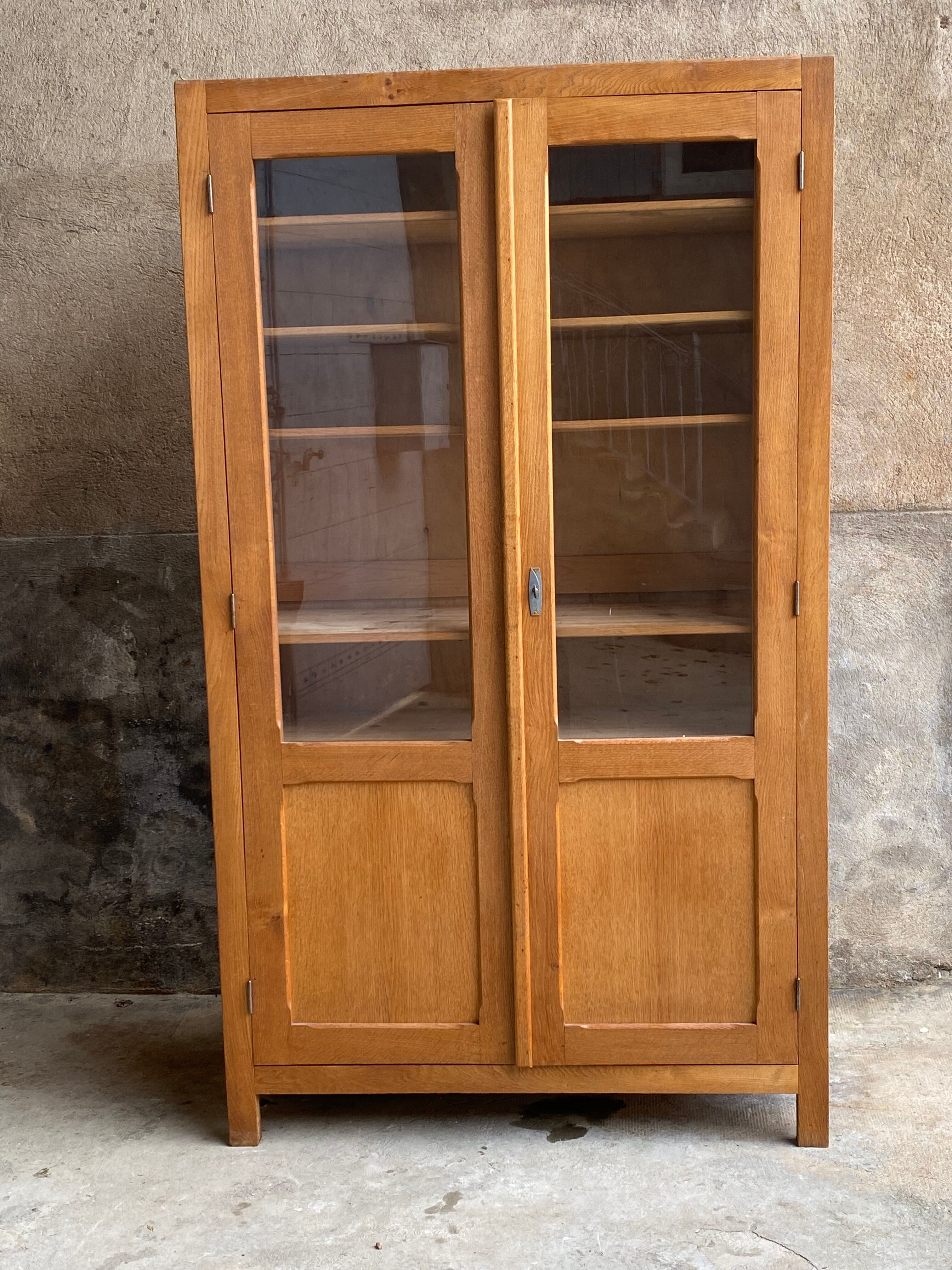 School showcase cabinet