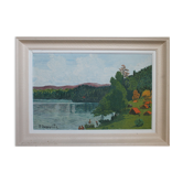 Table P. Sonneville "holidays at the lake"