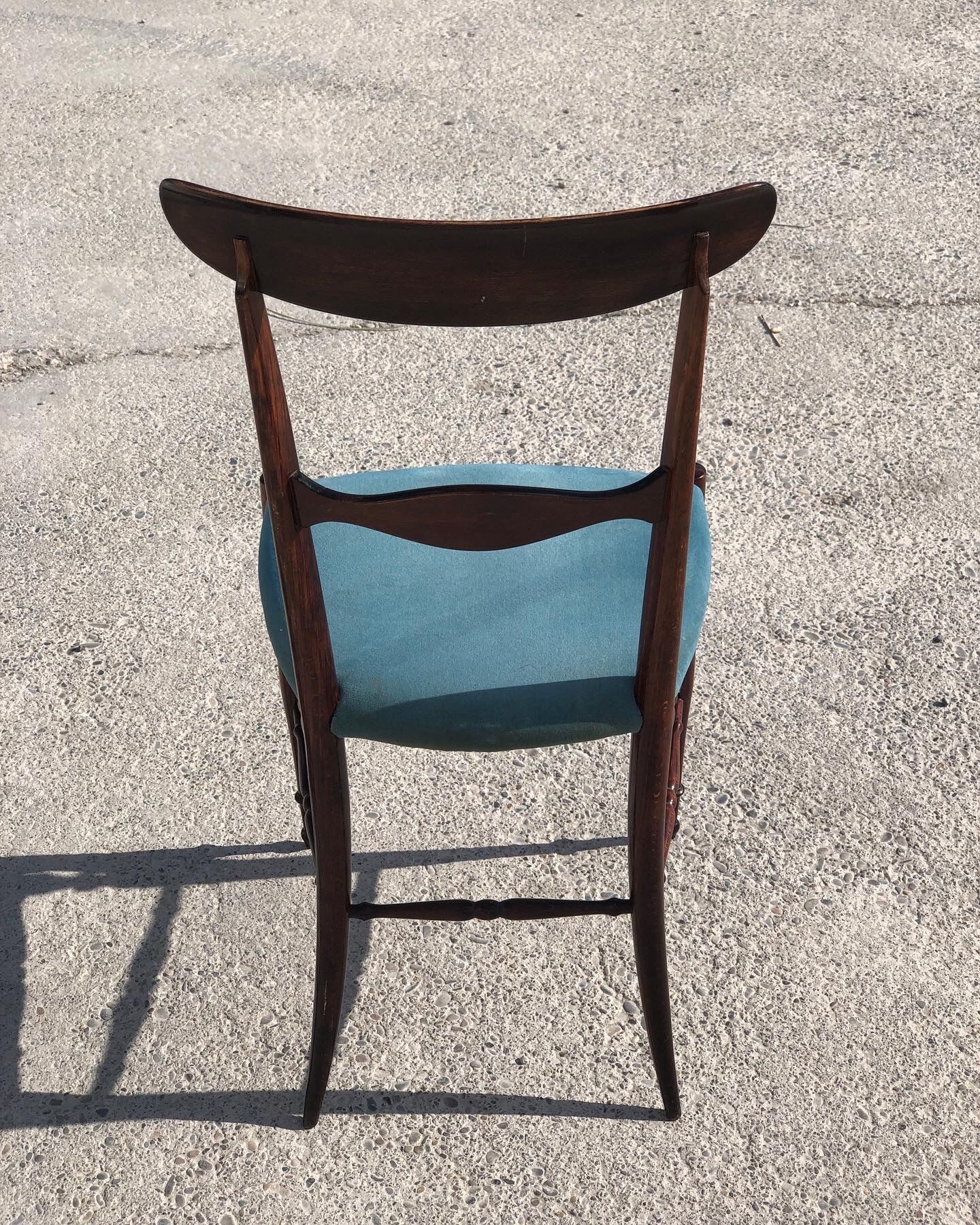 Set of 4 Campanino Chiavari chairs for Fratelli Levaggi 1950