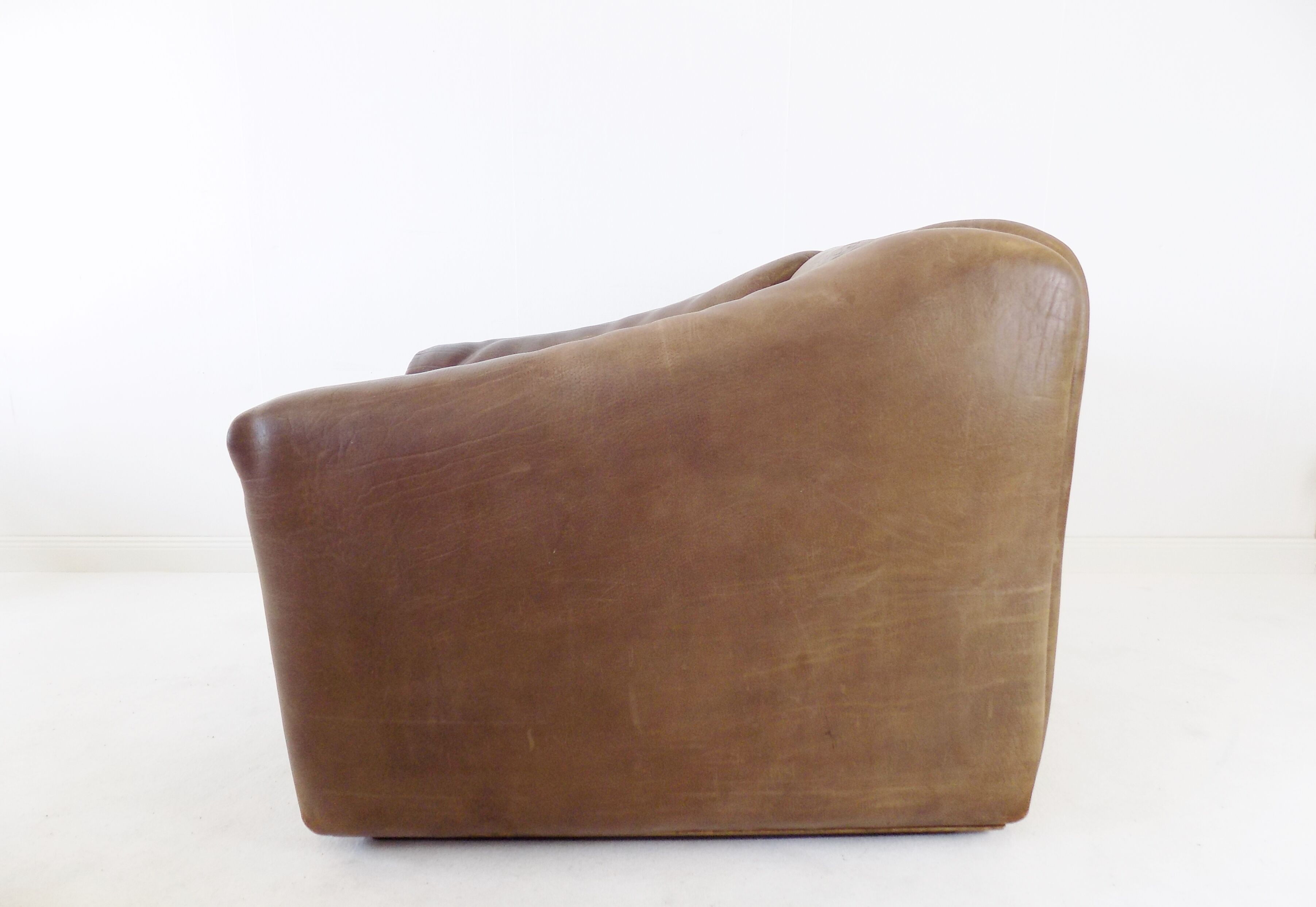 De Sede DS 47 brown leather armchair