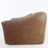 De Sede DS 47 brown leather armchair