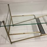 Modernist glass coffee table
