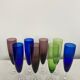 Set de 8 flutes à champagne vintage