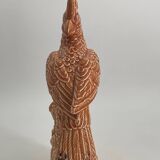 Vintage ceramic sculpture Parrot