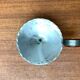 Brutalist Scandinavian candle holder in metal and glass by Gunnar Ander for Ystad, 1960s.