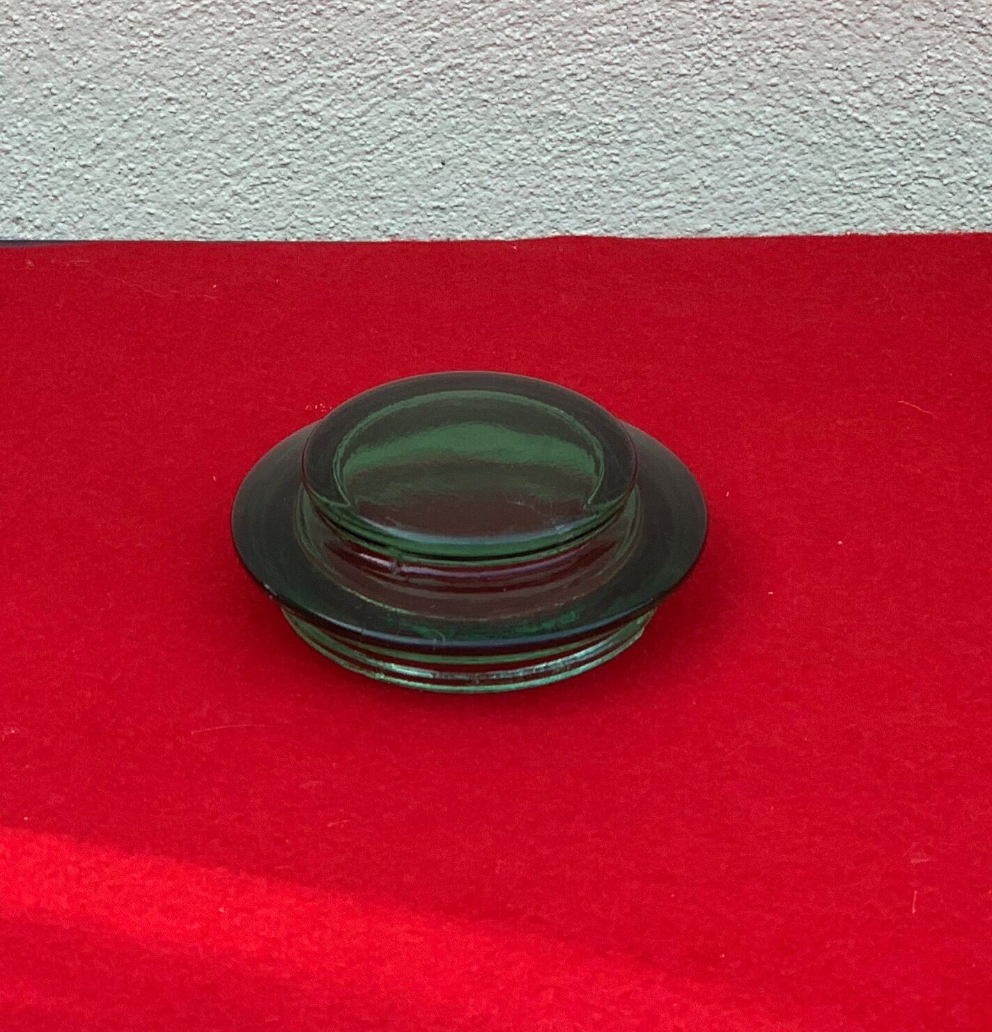 Glass apothecary jar