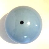 Blue ceramic ball lamp base