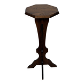 Table d'appoint vintage en chêne design minimaliste