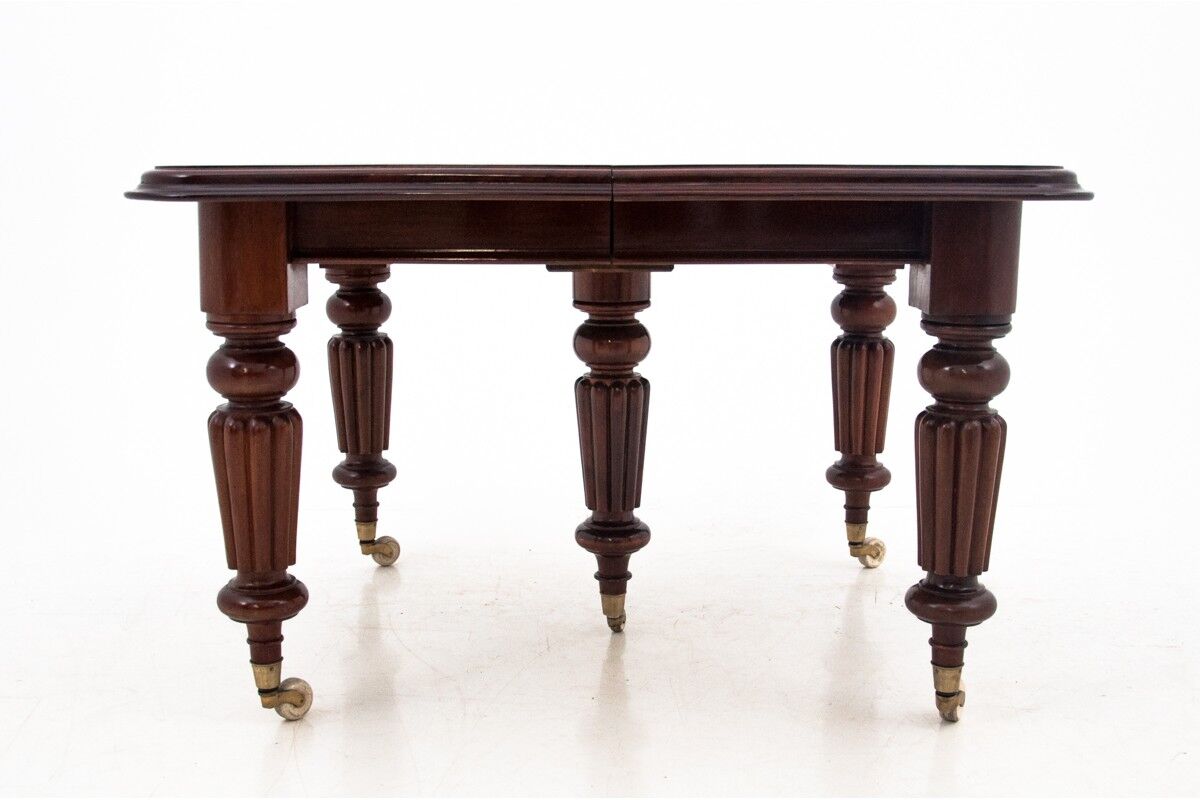 Table complete with six chairs, Northern Europe