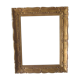 Cadre en bois doré