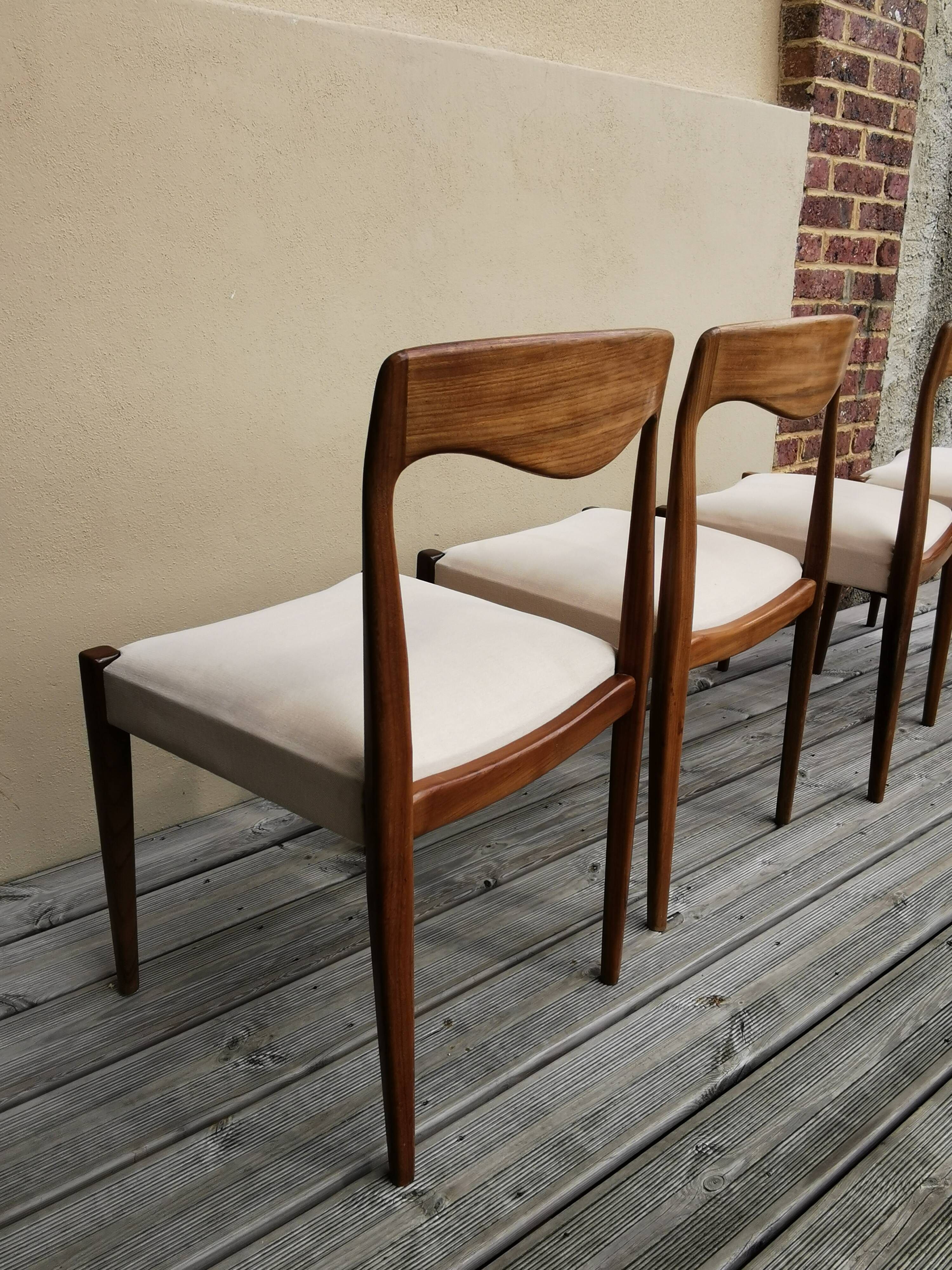 Teak chairs