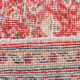 6x10 red classic floral vintage rug 314x197cm