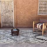 Moroccan Talsint rug white - 177 x 340 cm