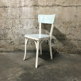 Series of 4 Baumann wooden chairs
