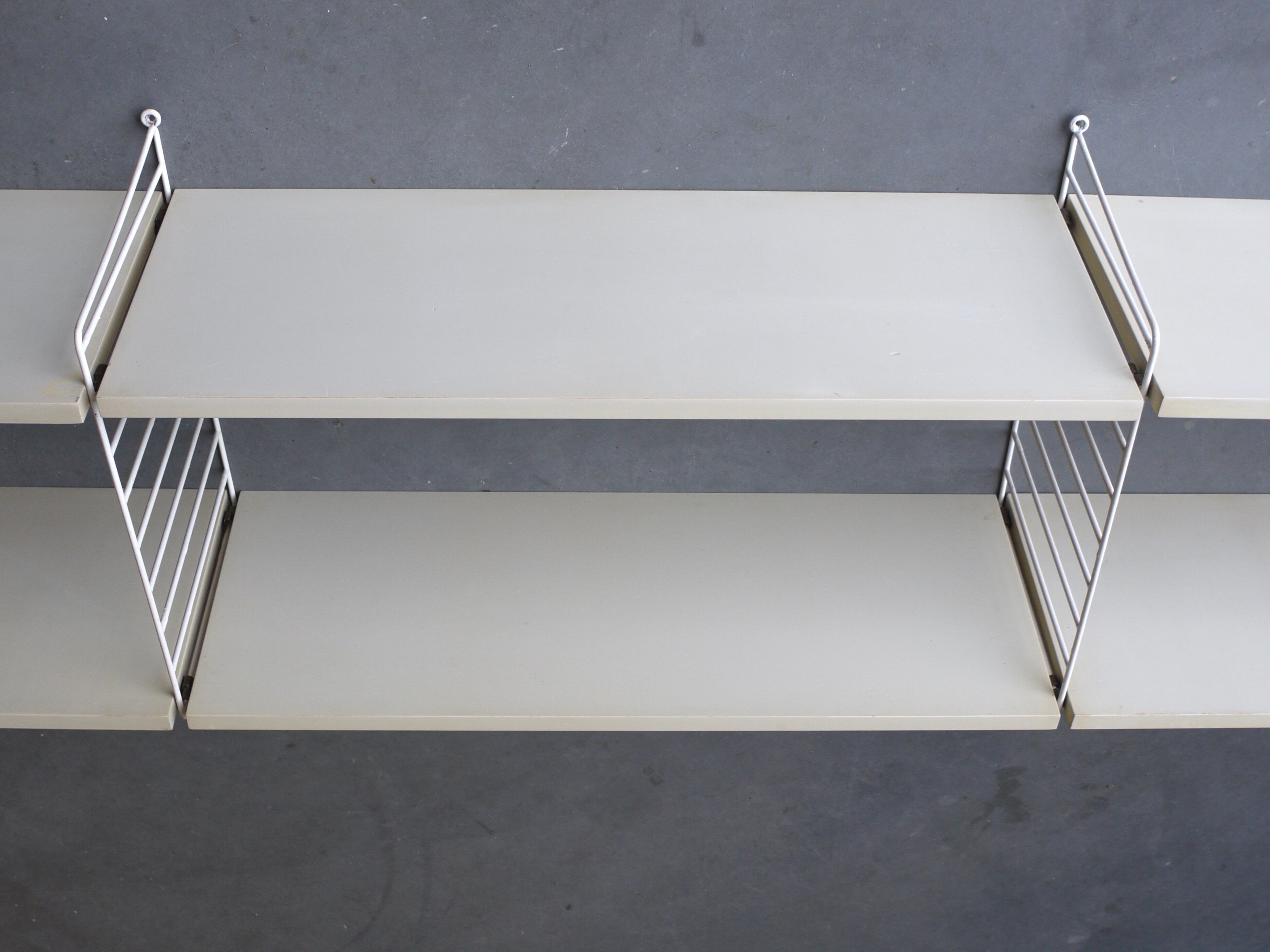 Vintage wall Shelving unit by Nisse Strinning for String AB