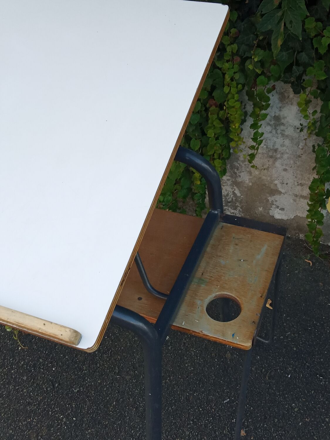 School drawing desk 60s 70s