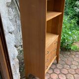Vintage bookcase shelf
