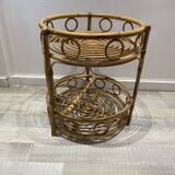 70s rattan bar