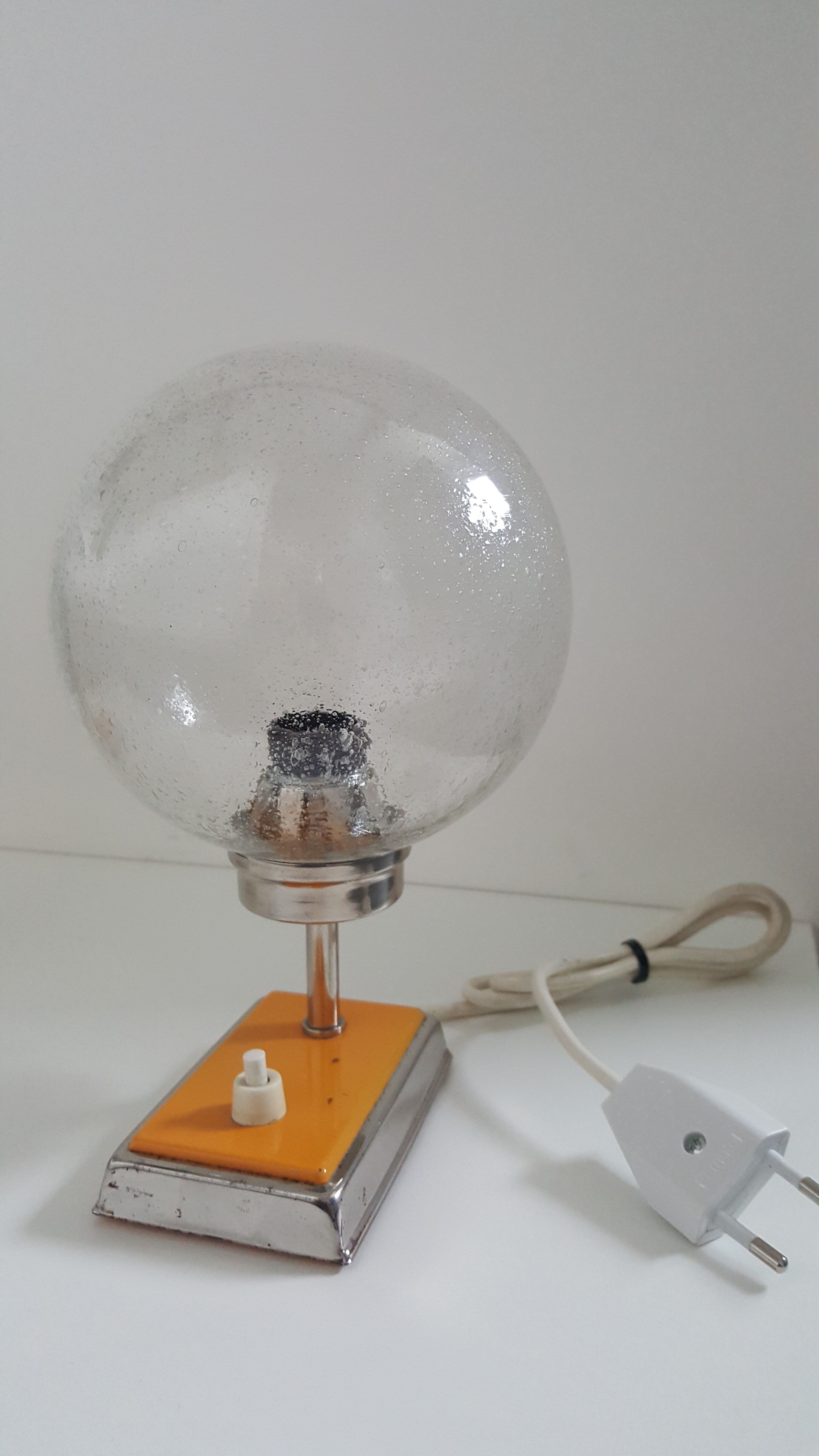 Pair of vintage bedside lamps