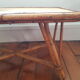 Rattan coffee table