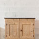 Parisian buffet in raw wood "peach"
