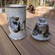 Vintage Covered Pot Duo - Vallauris Ceramic - 60s/70s