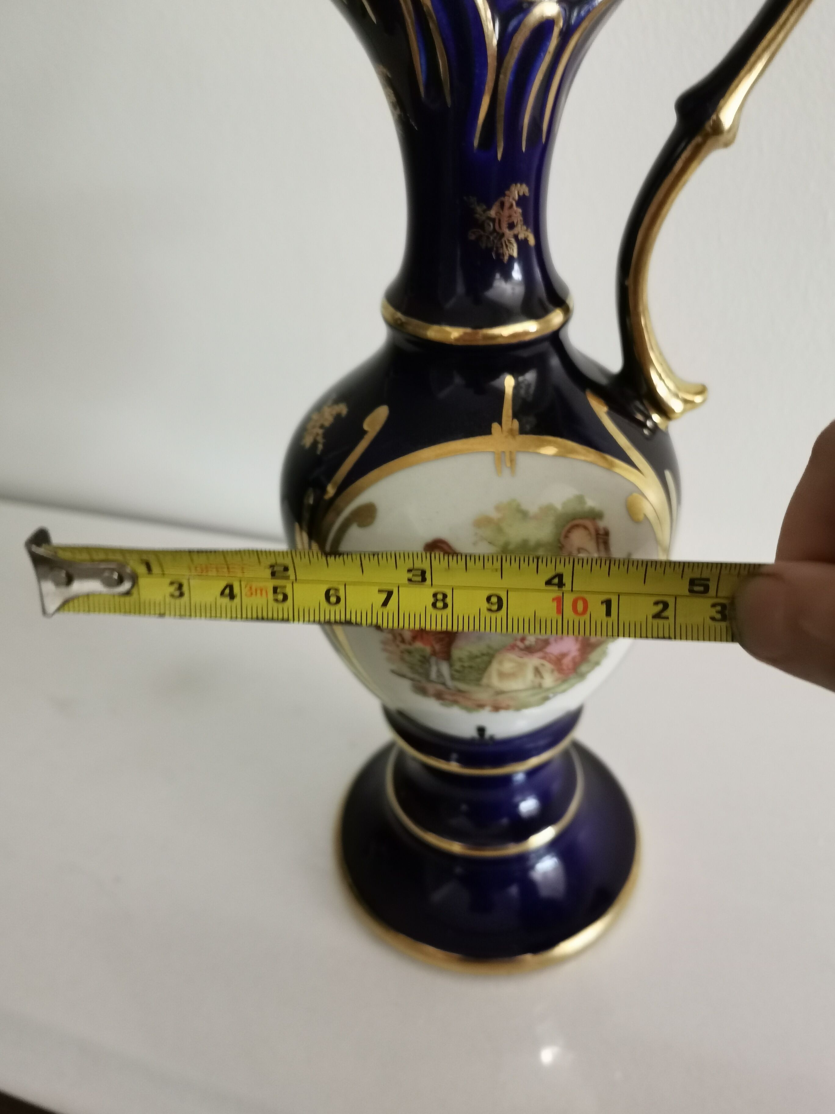 French porcelain vase