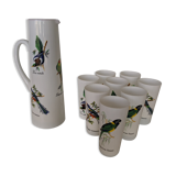Service carafe avale  8 verres orwal France