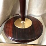 Mazda wood and metal desk lamp