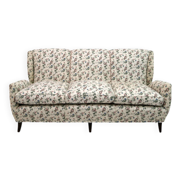 Canapé italien moderne du milieu du siècle Gio Ponti N. 512 pour ISA, années 1950
