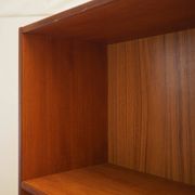 Bibliothèque en teck, design danois, années 1970, fabriquée au Danemark