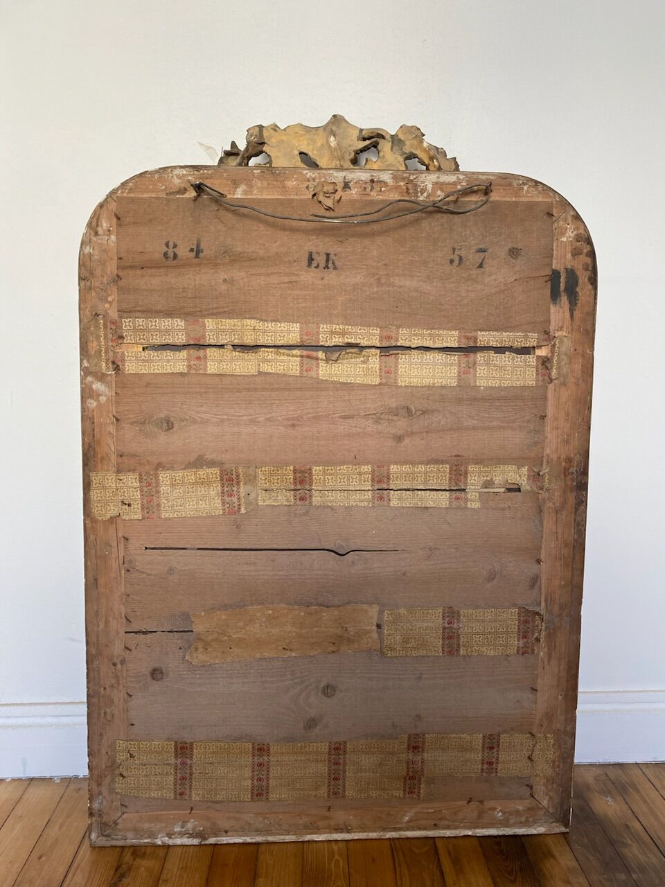 Old gilded mirror 118cm x79cm