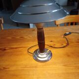 Jumo Aluminum and Wood Lamp