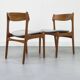 Danish Teak Dining Chairs by Erik Buch for OD Møbler, 1960s, Set of 4
