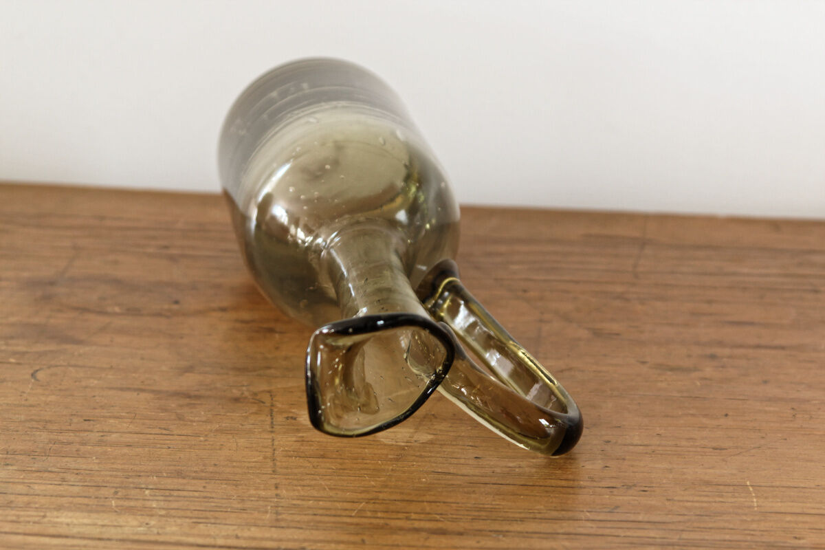 Blown glass ewer