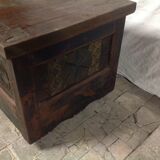 Very rare teak chest