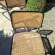 Set of 6 black Marcel Bauer B32 style chairs