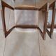 4 sled chairs, vintage