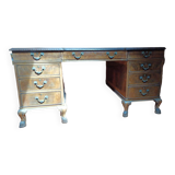 Regency-style coffered desk