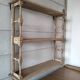 Wooden wall shelf
