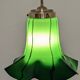 Art Nouveau style Murano glass pendant light, Italy circa 1950