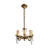5-light bronze chandelier